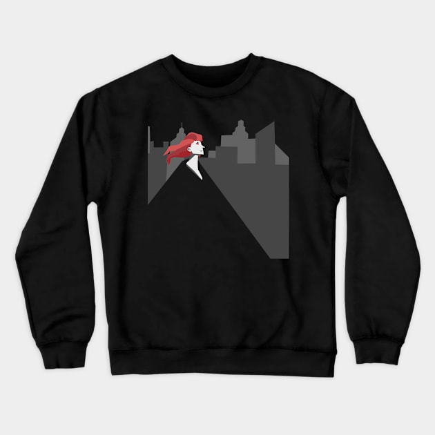 Cityscape Crewneck Sweatshirt by Newtegan